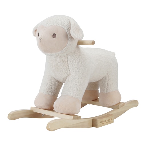 [470320] Little Dutch | Schommelpaard Little Farm Schaap Ecru +18m