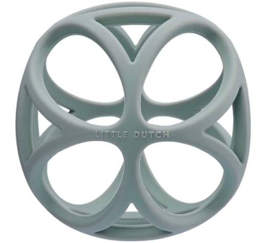 [475833] Little Dutch | Bal Grijpbal Blauw Silicone
