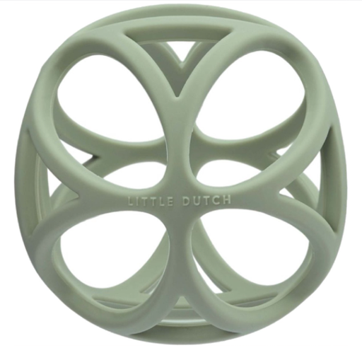 [475836] Little Dutch | Bal Grijpbal Groen Silicone