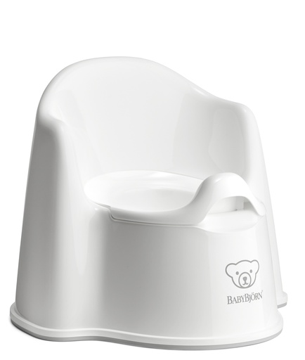 [376630] BabyBjorn | Wc-potje Zetelmodel Wit/grijs 
