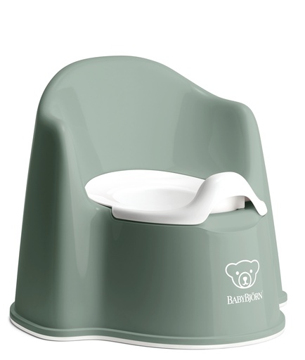 [376812] BabyBjorn | Wc-potje Zetelmodel Groen/Wit 