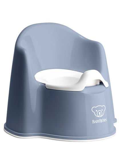 [376814] BabyBjorn | Wc-potje Zetelmodel Diepblauw/Wit