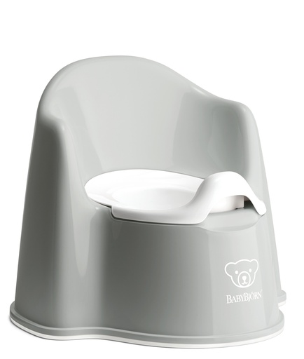 [376815] BabyBjorn | Wc-potje Zetelmodel Grijs/Wit