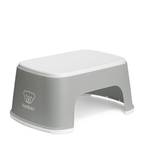 [376818] BabyBjorn | Opstapje Step Stool Grijs/Wit 15,5cm
