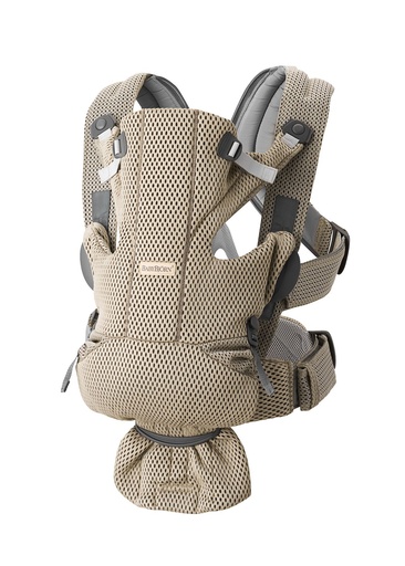 [473664] Babybjorn | Babybuidel Move 3D Mesh Grijs/Beige 3,2kg-12kg