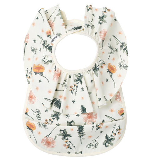 [409594] Elodie | Slabbetje met Opvangbakje Meadow Blossom Ecru 