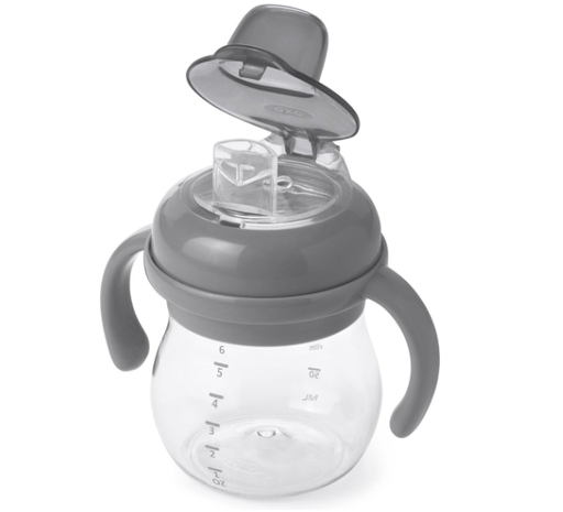 [446275] Oxo | Drinkbeker Transitions Soft Spout Cup Grijs 150ml