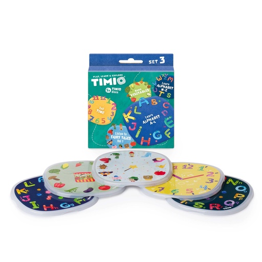 [462869] Timio | Educatief Speelgoed Disc Pack Set 3