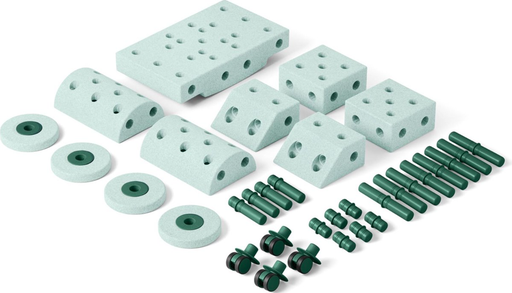 [467061] BLOKKEN, Dreamer Kit, ocean mint-forest green, groen, kunststof, vanaf 6 maanden, educatief speelgoed, 2023