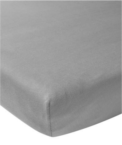 [393816] Meyco | Hoeslaken vr co-sleeping wieg 100% katoen Grey  50x90cm