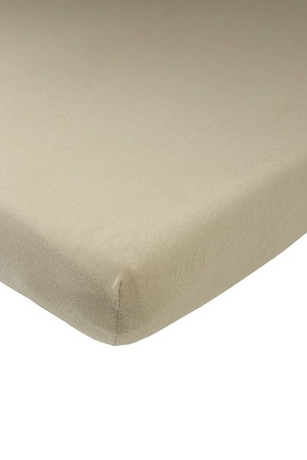 [425314] Meyco | Hoeslaken Katoen Taupe 60x120cm