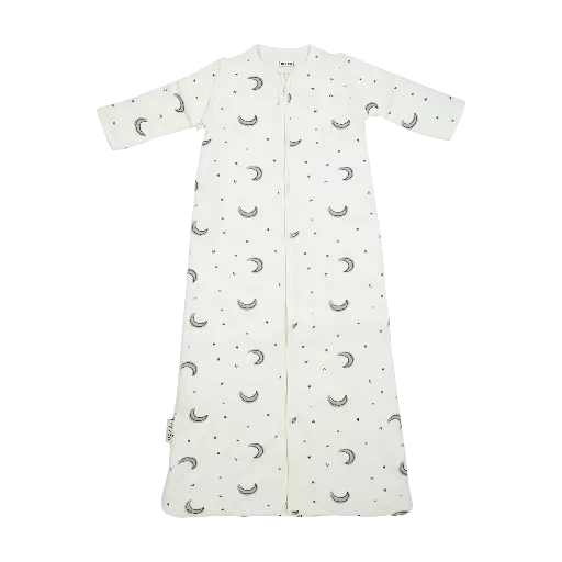 [472285] Meyco | Slaapzak Moon Indigo Maan/Sterren Jersery Katoen/Lichte Vulling Lange Mouw 2.3TOG 70cm 