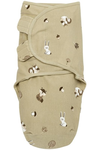 [472362] Meyco | Inbakeren Forest Animals Sand Jersey Zand 3,5kg-6,5kg 0-3m