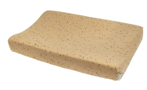[472499] Meyco | Waskussenhoes Rib Mini Spot Jersey Toffee Bruin 50x70cm