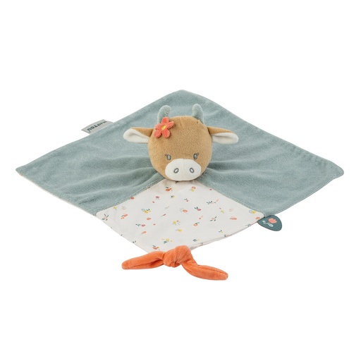 [477607] Nattou | Knuffeldoek/Doudou Mila the Cow Mila,Lana & Zoe Dusty Blauw
