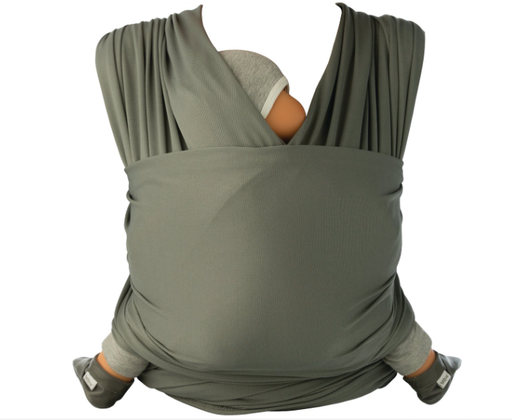 [266559] DRAAGDOEK, Cool, Tricot-Slen, moon mist grey, grijs, uni, M:one size, gemaakt van gerecycleerde PET-flessen