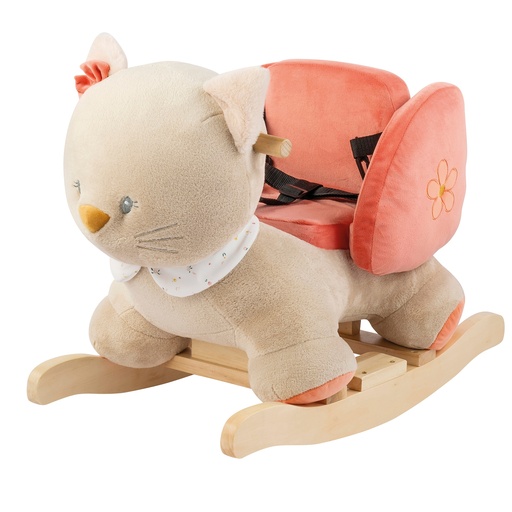 [477616] Nattou | Schommelpaard Lana & Zoe Lana The Cat Mila  Zand/Beige