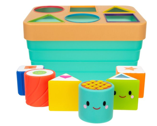 [457813] Sassy | Sorteervormen Sushi Sorter STEM Toys +6M