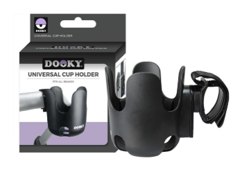 [458779] Dooky | Bekerhouder Universal Cup Holder Zwart