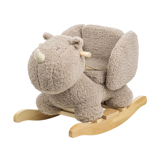 [477633] Nattou | Schommelpaard Rhino Rocker Teddy Taupe Bruin