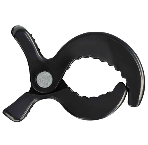 [458784] Dooky | Doekenklem Multi Clips Zwart Kunststof 3-pack