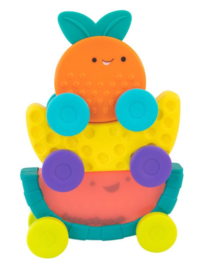 [470778] Sassy | Stapelpyramide Stacking Fruit Action Cars STEM Toys Kunststof +12M 