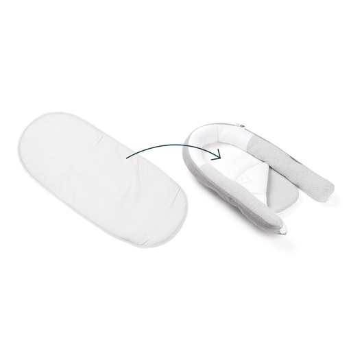 [380738] Doomoo | Inlegkussen Babynest Cocoon Pad Wit