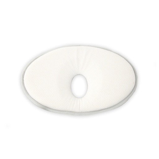 [383309] Doomoo | Hoofdkussen Baby Pillow Wit/Grijs