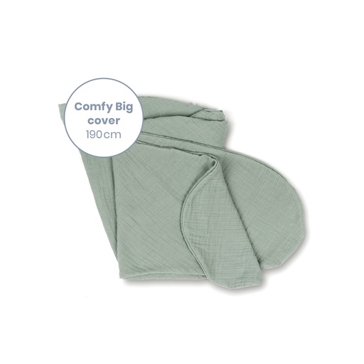 [405304] Doomoo | Positioneringskussenhoes Comfy Big Cover Tetra Green 