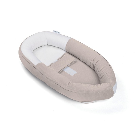 [440518] Doomoo | Babynest Tetra Jersey Cocoon Sand 