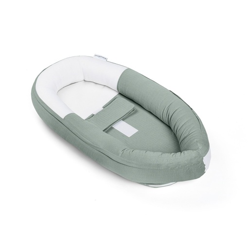 [452882] Doomoo | Babynest Tetra Jersey Cocoon Groen