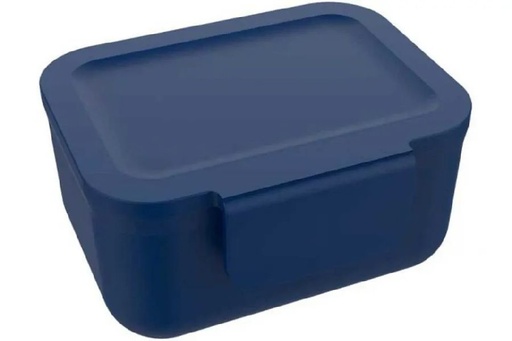 [458665] Lunch Buddies | Koekendoosje Navy Blue 120x105x60mm 