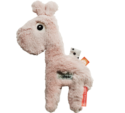 [279433] Done By Deer | Pluche Knuffel Cuddle Cute Raffi Giraf Textiel Roze 