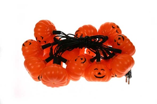 [98813] Cosy & Trendy | Verlichting Lichtsnoer Pompoenen Oranje 20 Leds 