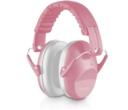 [425802] Luvion | Gehoorbescherming Dusty Pink Hoofdtelefoon Wit/Roze Kunststof +24M
