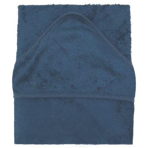 [368530] Timboo | Badcape XXL Bamboe Marin Blauw 95x95cm