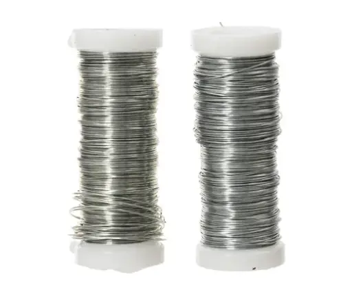 [394859] Decoris | Draad Ijzerdraad Zilver 30x0,3mm 2-pack