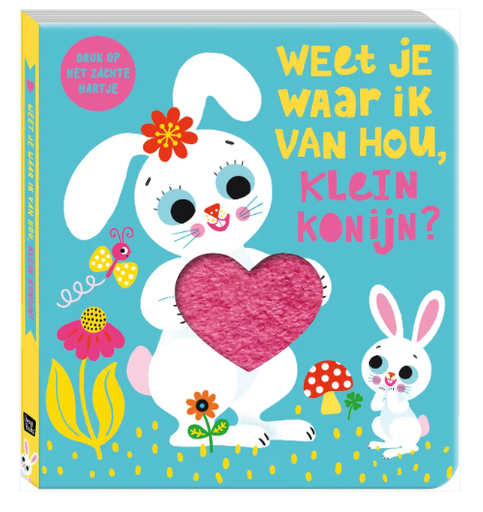 [456605] Image Books | Boek "Weet je waar ik van hou, klein konijn?" +36m
