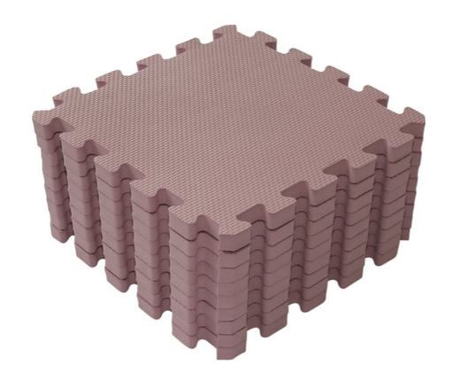[394448] Baby Dan | Puzzelmat Dusty Rose 9-pack