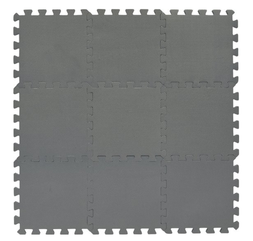 [459060] Baby Dan | Puzzelmat Concrete 31,5x31,5cm 9 Tegels 