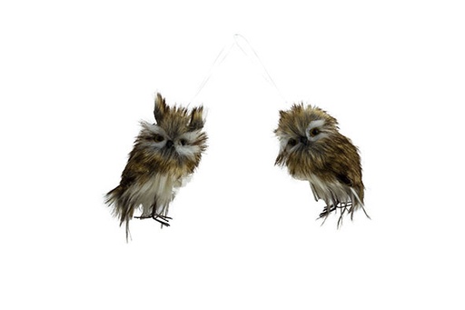 [460898] Cosy & Trendy | Hangfiguur Uil 21x16x22cm Assortiment