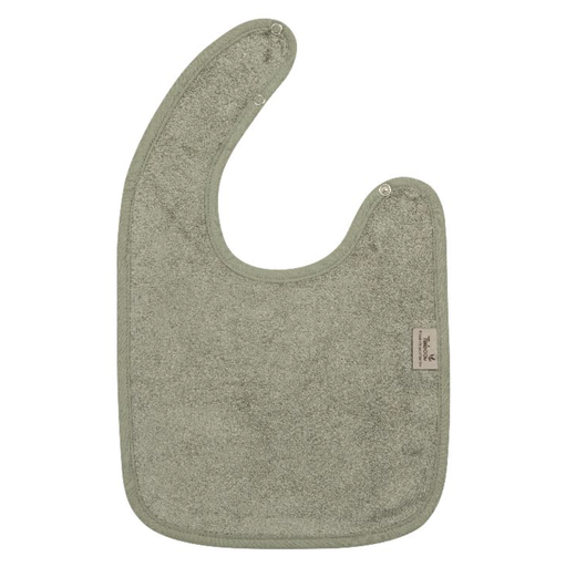 [398317] Timboo | Slabbetje Drukknopensluiting Bamboe Whisper Green Groen 26x38cm
