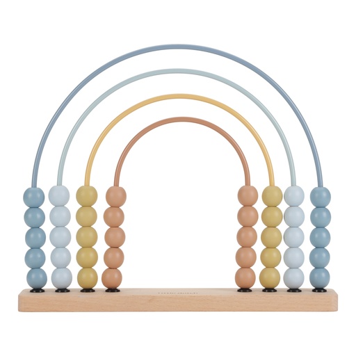 [490663] Little Dutch | Telraam Forest Friends  Regenboog Blauw +12M