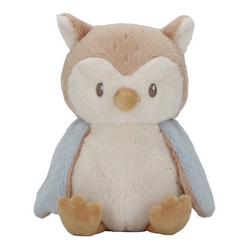 [490591] Little Dutch | Knuffel Forest Friends Uil Blauw +0m