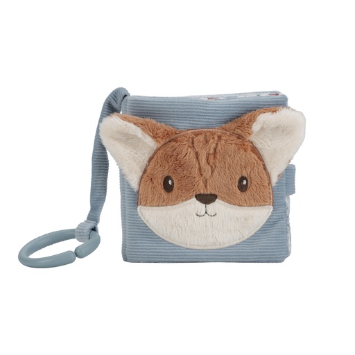 [490622] Little Dutch | Buggyboekje Forest Friends Textiel Blauw +0M