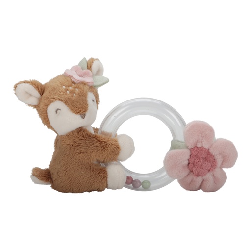 [490507] Little Dutch | Rammelaar Fairy Garden Hert Ringrammelaar Roze +0m