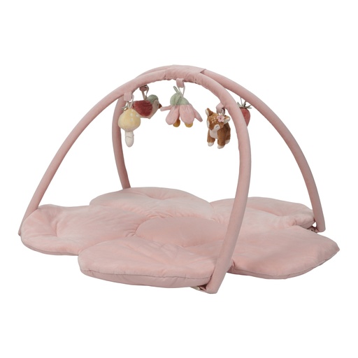 [490520] Little Dutch | Speeltapijt met Speelboog Fairy Garden Roze +0m