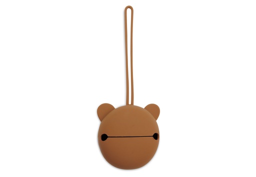 [484026] Jollein | Fopspeenhouder Caramel Bruin Ø7cm