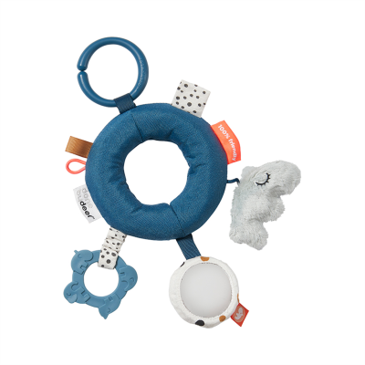 [402699] Done by Deer | Maxi-Cosi Hanger Activity Ring Deer Friends Blue +0m