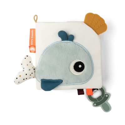 [408682] Done By Deer | Maxi Cosi Hanger Activity Book Sea Friends Textiel +0M